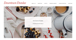 Desktop Screenshot of downtowndundas.ca